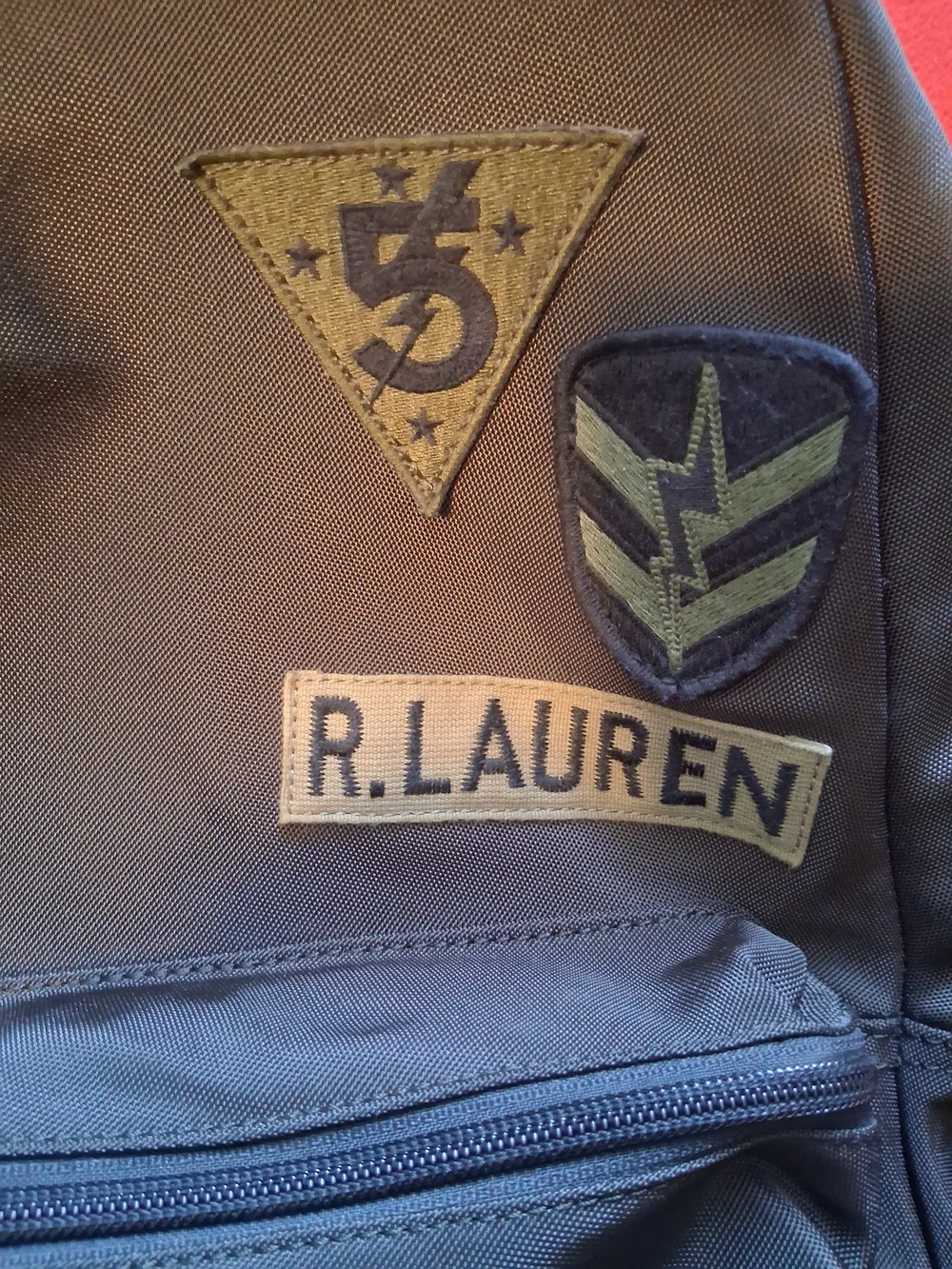 Polo by Ralph Lauren Olive Green & Black Backpack And Duffle Bag